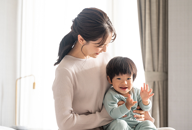 子育て中の写真