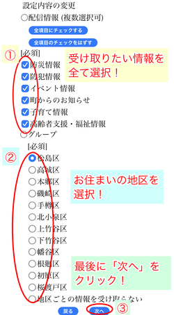 手順3の画像